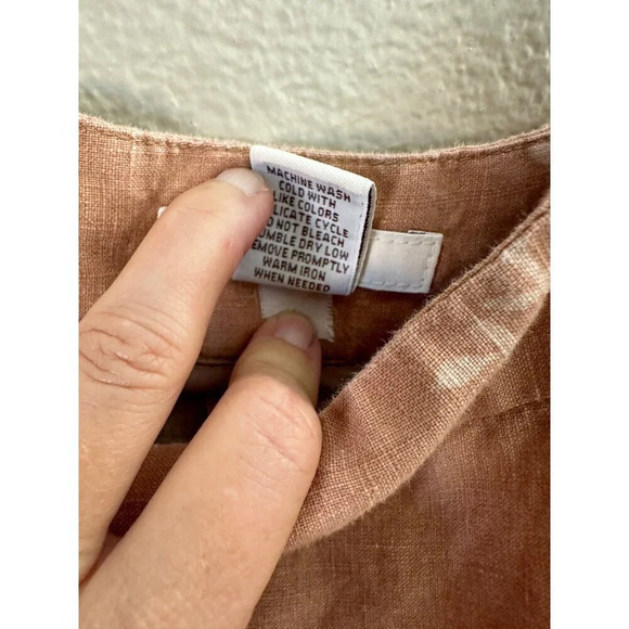 Merona‎ Women's Tan Floral Skirt, tan floral skirt, floral skirt, midi skirt - Picture 5 of 6